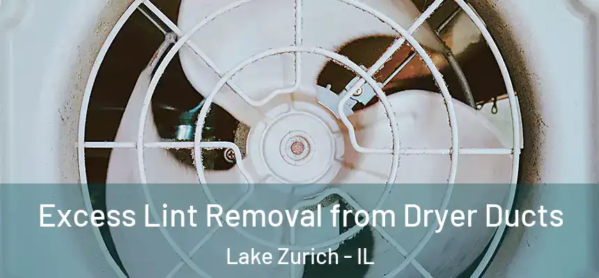 Excess Lint Removal from Dryer Ducts Lake Zurich - IL
